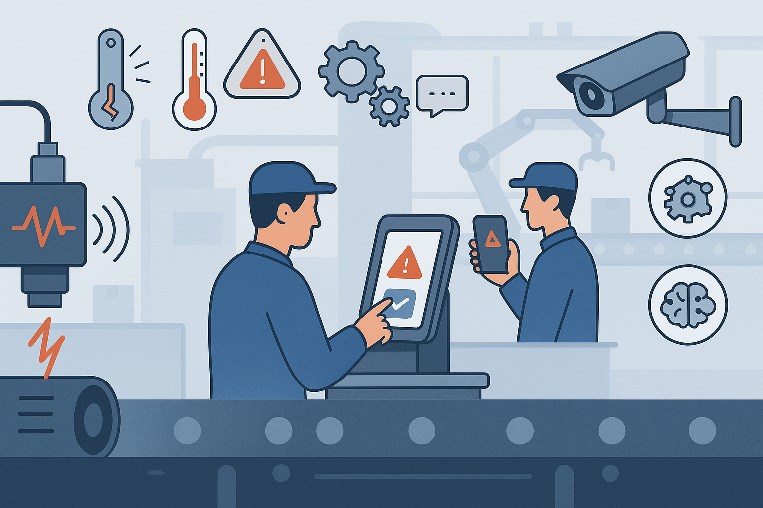 Issue detection dashboard showing real-time alerts