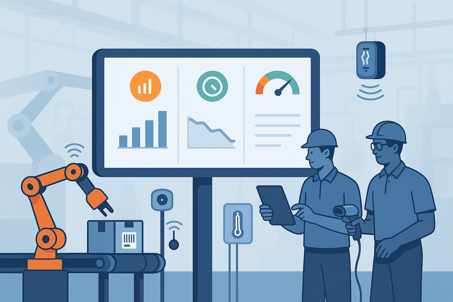 Production Tracking benefits visualization
